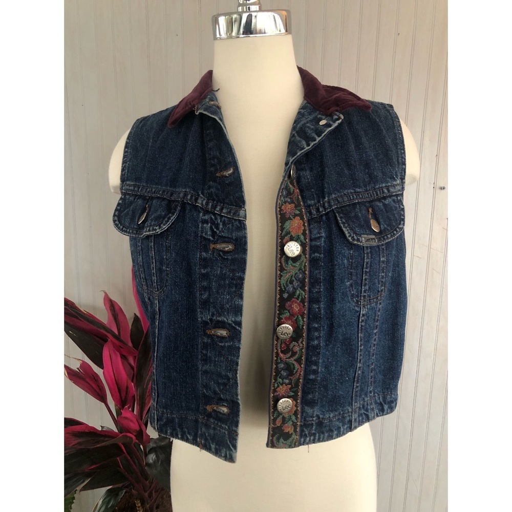 90s Vintage Lee Denim Vest